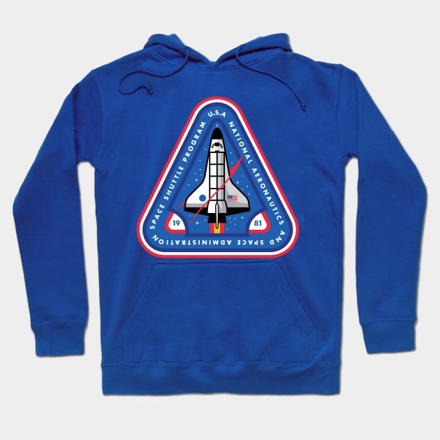 Space Shuttle Program NASA Inspired T-Shirt Hoodie by Jamieferrato19